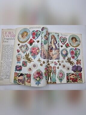 Gloria Vanderbilt Designs for Your Home Hardcover Book 1977